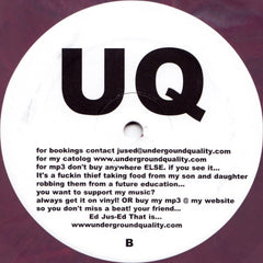 Jus-Ed / Levon Vincent : Minimal Soul Part 2 (12", Red)