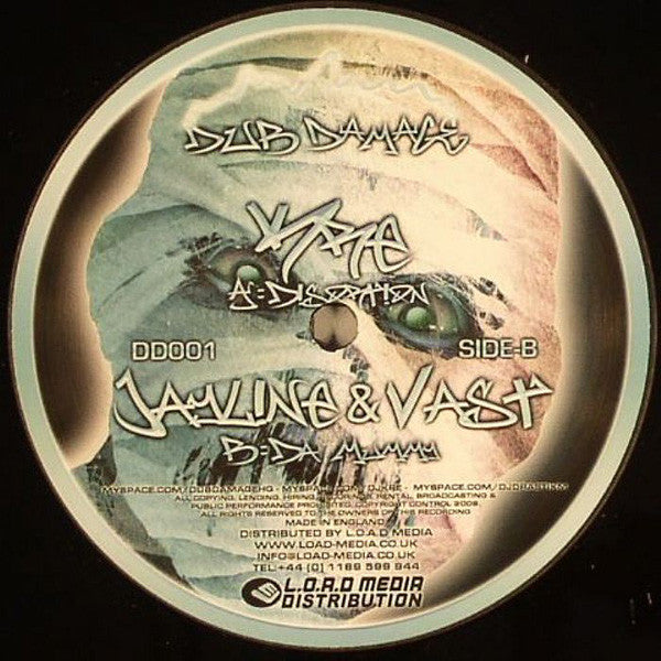 Jayline & Vast (3) / Kre (3) : Da Mummy / Distorted (12")