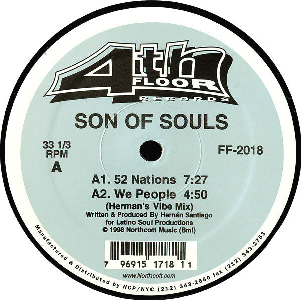 Son Of Souls : 52 Nations / We People (12")