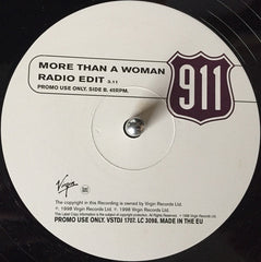 911 (4) : More Than A Woman (12", Promo)