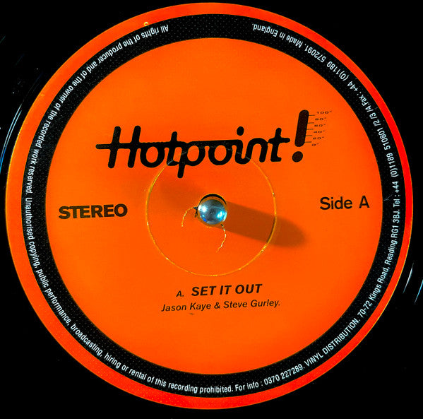 Jason Kaye & Steve Gurley : Set It Out / Can't Wait (12")