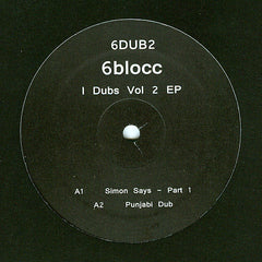 6Blocc : I Dubs Vol 2 EP (12", EP)