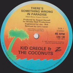 Kid Creole And The Coconuts : There's Something Wrong In Paradise (12")