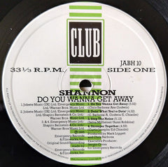 Shannon : Do You Wanna Get Away (LP, Album)