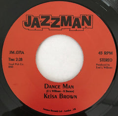 Keisa Brown And Liz Spraggins : Dance Man (7")