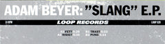 Adam Beyer : Slang EP (12", EP)