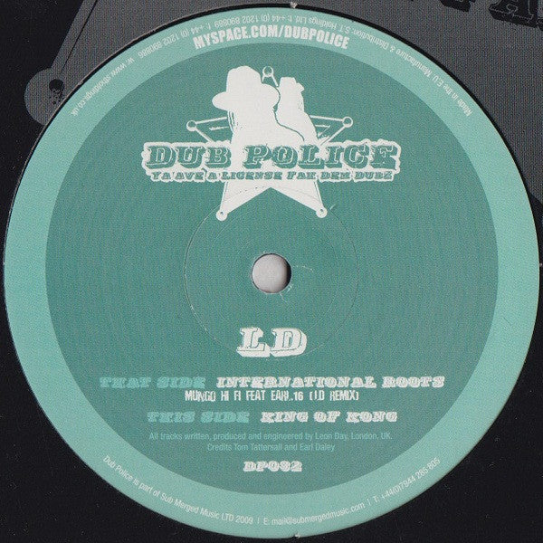LD* : International Roots (LD Remix) / King Of Kong (12")
