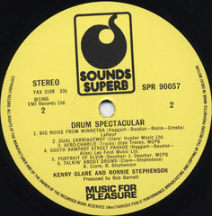 Kenny Clare And Ronnie Stephenson : Drum Spectacular (LP, RE)