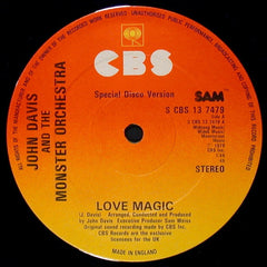 John Davis & The Monster Orchestra : Love Magic (12")