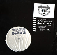 JC-001 & DJ D-Zire : Sea Of MC's (12", Promo, W/Lbl)