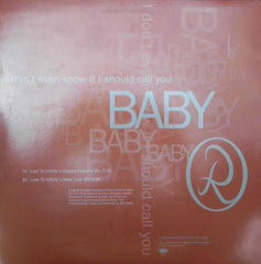 Rozalla : Baby (12", Single, Promo)