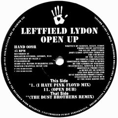 Leftfield, Lydon* : Open Up (Remix) (12", Single)