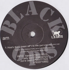 Jon E Cash : Hoe's Don't Mean S#*t To Me (12", Single)
