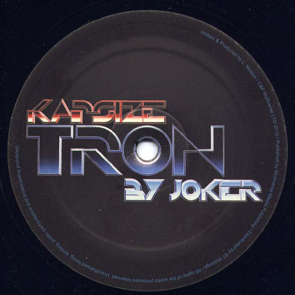Joker (5) : Tron (12", S/Sided, Etch)