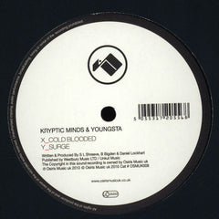Kryptic Minds & Youngsta : Cold Blooded / Surge (12")