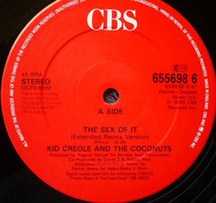 Kid Creole And The Coconuts : The Sex Of It (12", Single)