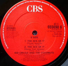 Kid Creole And The Coconuts : The Sex Of It (12", Single)
