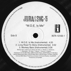Jurassic 5 : W.O.E. Is Me (12", Promo)
