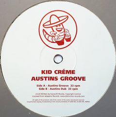 Kid Crème : Austins Groove (12", Red)