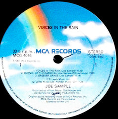 Joe Sample : Voices In The Rain (LP, Album, Gat)