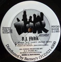 D.J. Funk* : Psycho Funk EP (12")