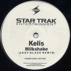 Kelis : Milkshake (Just Blaze Remixes) (12", S/Sided, Promo)