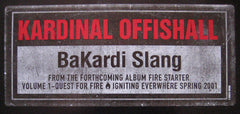 Kardinal Offishall : BaKardi Slang (12", Promo)