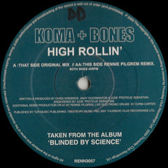 Koma & Bones : High Rollin' (12")