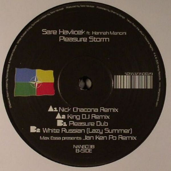 Jure Havlicek Feat Hannah Mancini : Pleasure Storm (12")