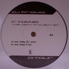 Kelli Hand : The Next Project EP (12", EP, Promo)