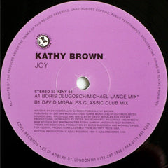 Kathy Brown : Joy (Boris Dlugosch / David Morales Mixes) (12")