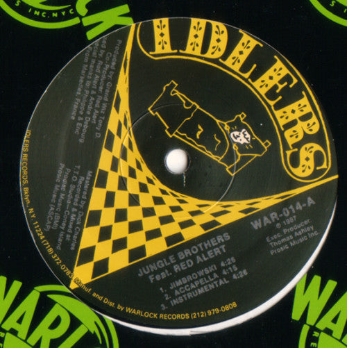 Jungle Brothers : Jimbrowski / Bragging And Boasting (12", RE)