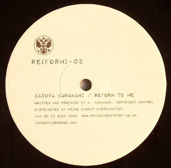Kazuya Kawakami : Reform To Me (12")