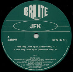 JFK : Here They Come Again (12")