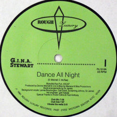 G.I.N.A. Stewart : Dance All Night (12")
