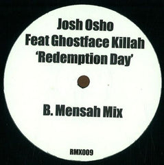 Josh Osho Feat Ghostface Killah : Redemption Day (Remixes) (12")