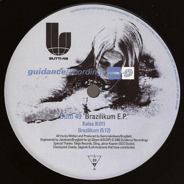 Butti 49 : Brazilikum E.P. (12", EP)
