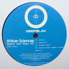 Afrikan Sciences : Means And Ways EP (12", EP)