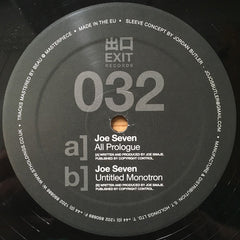 Joe Seven (2) : All Prologue / Untitled Monotron (12")