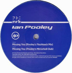 Ian Pooley : Missing You (12", Ltd, Blu)