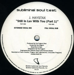 Jesus Haystax : Still In Luv With You (Part 1) (12", TP)