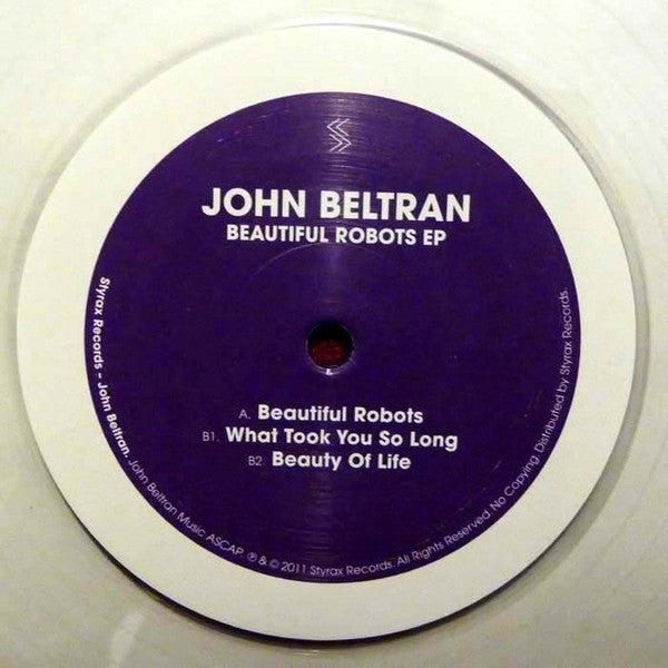 John Beltran : Beautiful Robots EP (12", Cle)