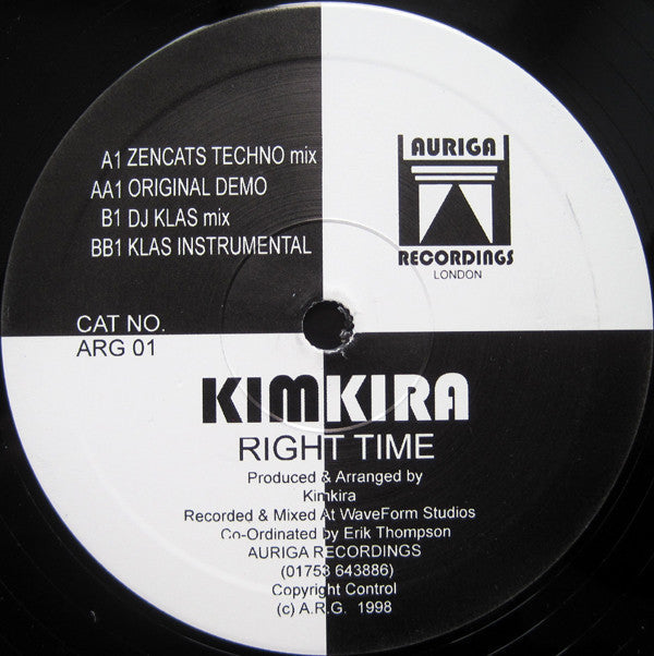 Kimkira : Right Time (12")