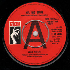 Jean Knight / Veda Brown : Mr. Big Stuff / Shortstopping (7", Single, Promo)