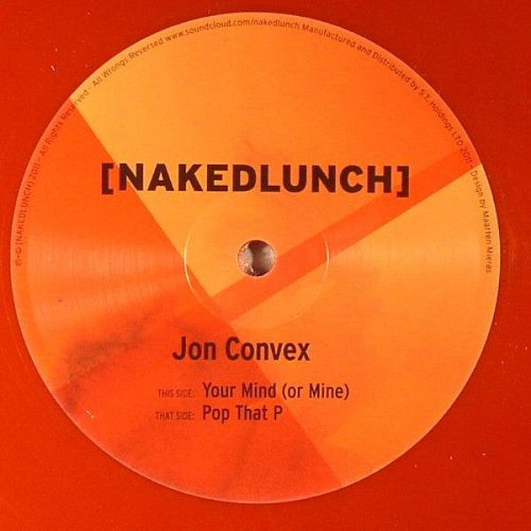 Jon Convex : Pop That P / Your Mind (Or Mine) (10", Mar)