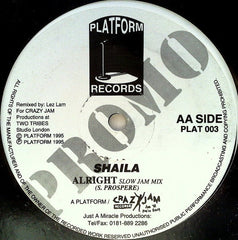 Shaila Prospere : Undercover Friend (T.K.O Mix) / Alright (Slow Jam Mix) (12", Promo)