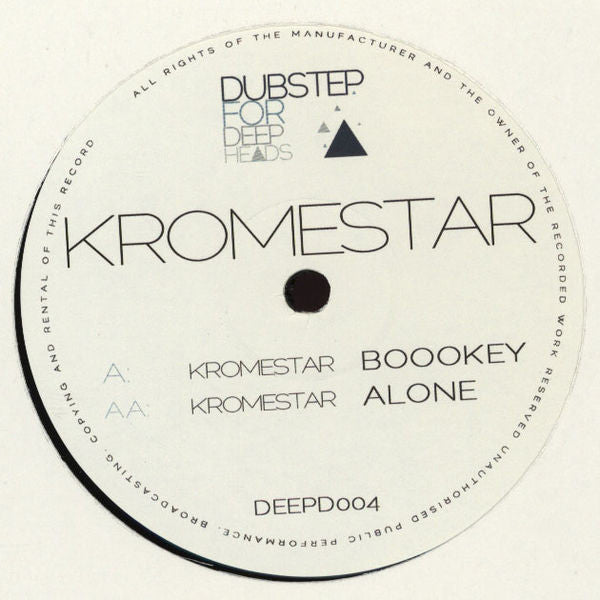 Kromestar : Boookey / Alone (12")