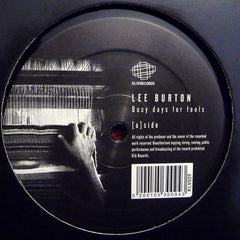 Lee Burton : Busy Days For Fools EP (12", EP)