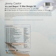 Jimmy Castor : It's Just Begun / E Man Boogie '83 (12", RM)