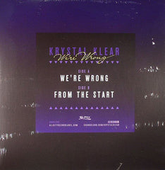 Krystal Klear : We're Wrong (12")